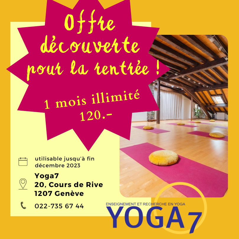Découvrez tous les cours à Yoga7 et choisissez celui qui vous convient le mieux !