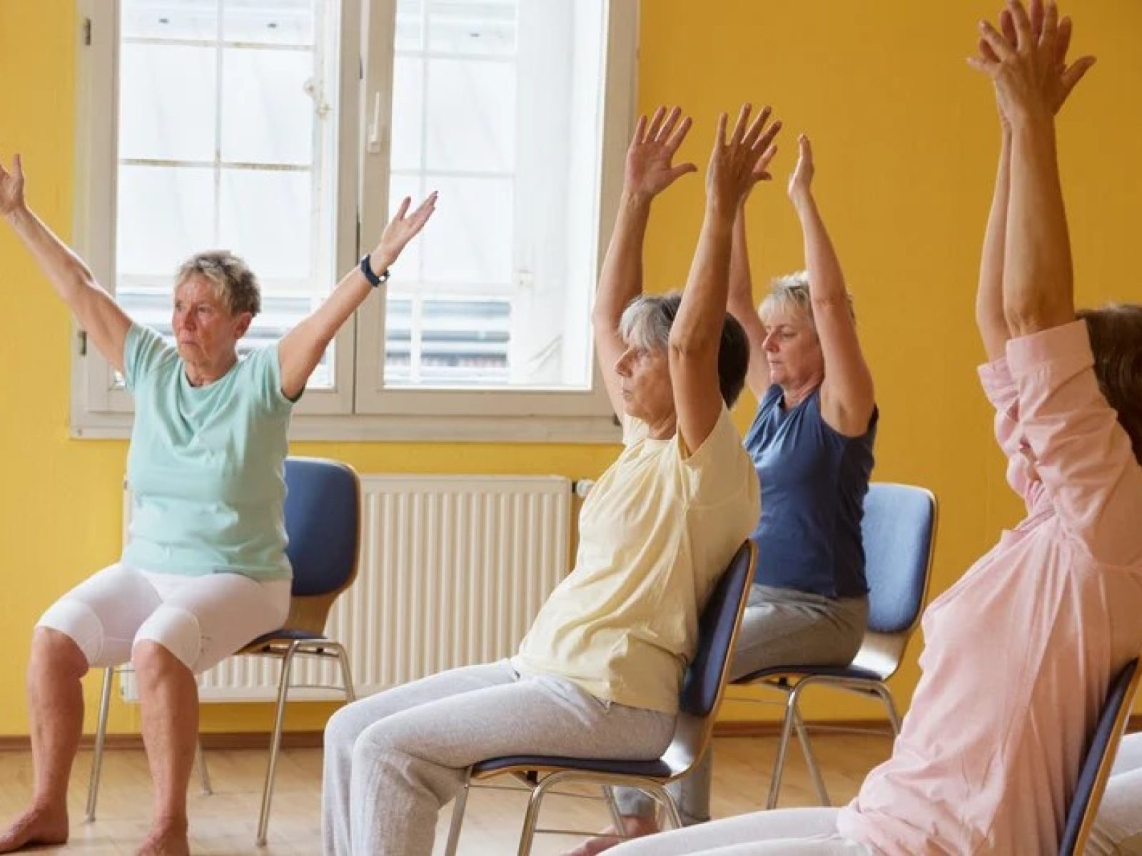 yoga sur chaise